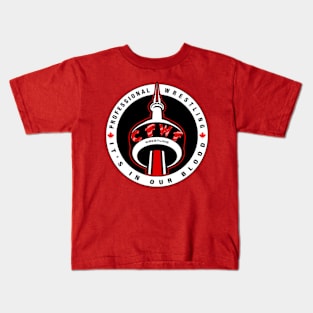 Canadian Facebook Wrestling Federation Kids T-Shirt